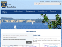 Tablet Screenshot of langballig.de